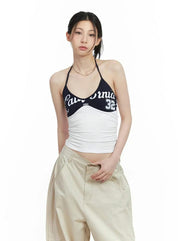Cali Halter Crop Top