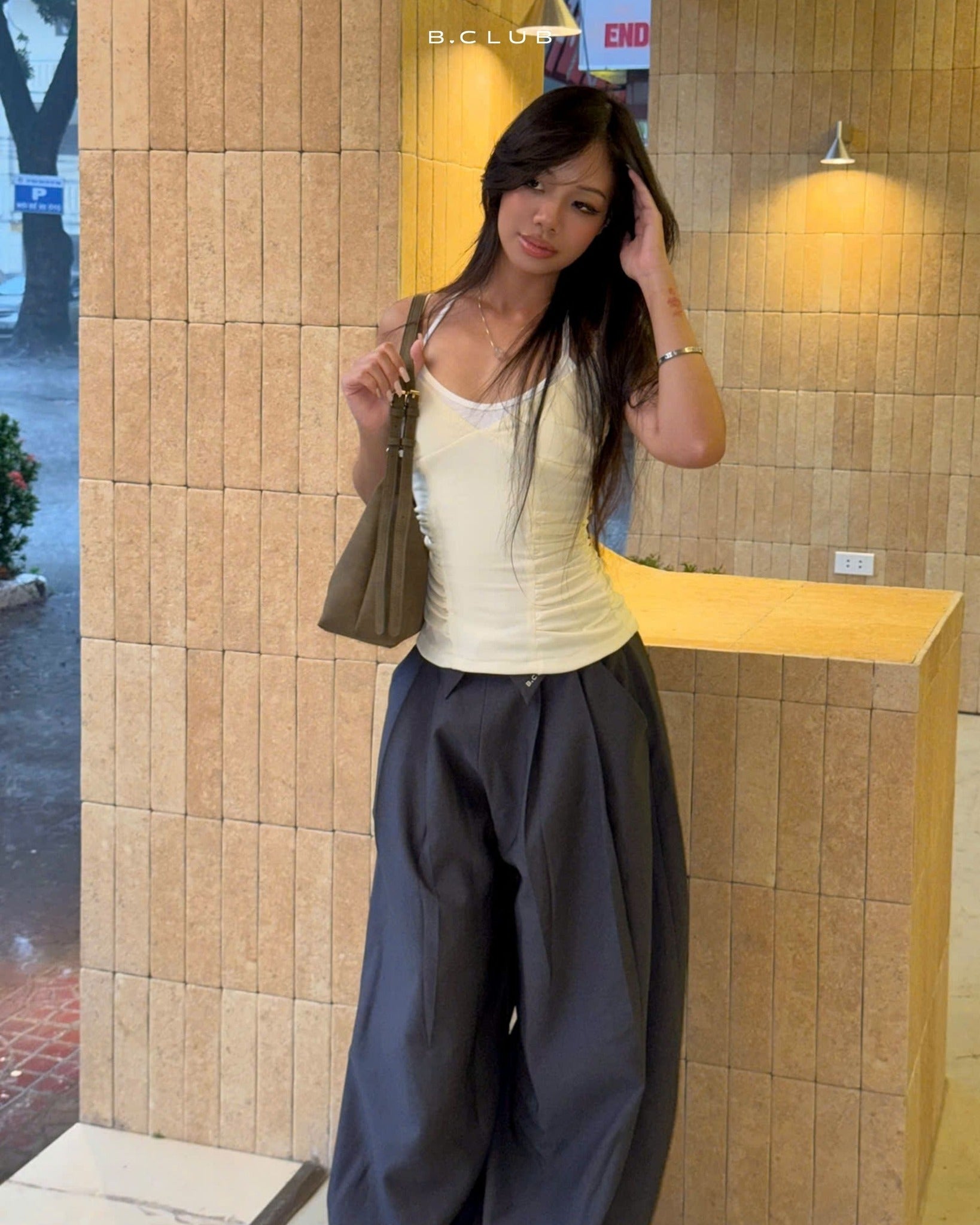 Butter Bead Layered top