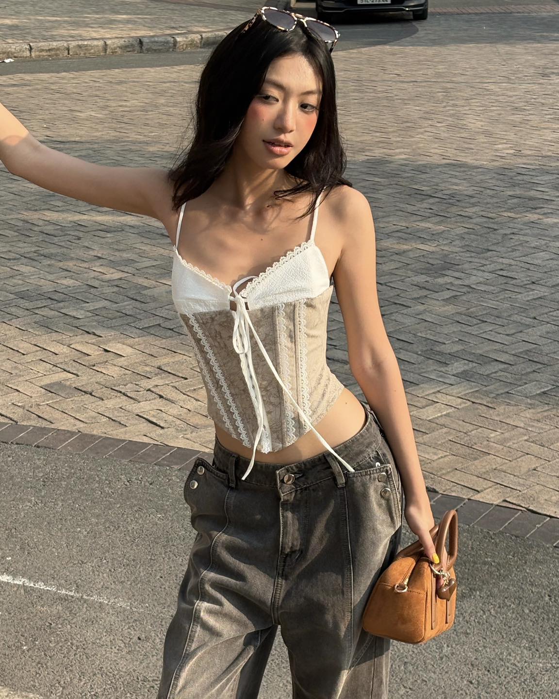 Yenny corset top