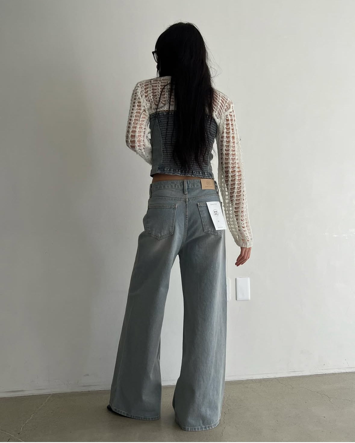 【Y2K復刻牛仔抹胸】Denim Tube Top