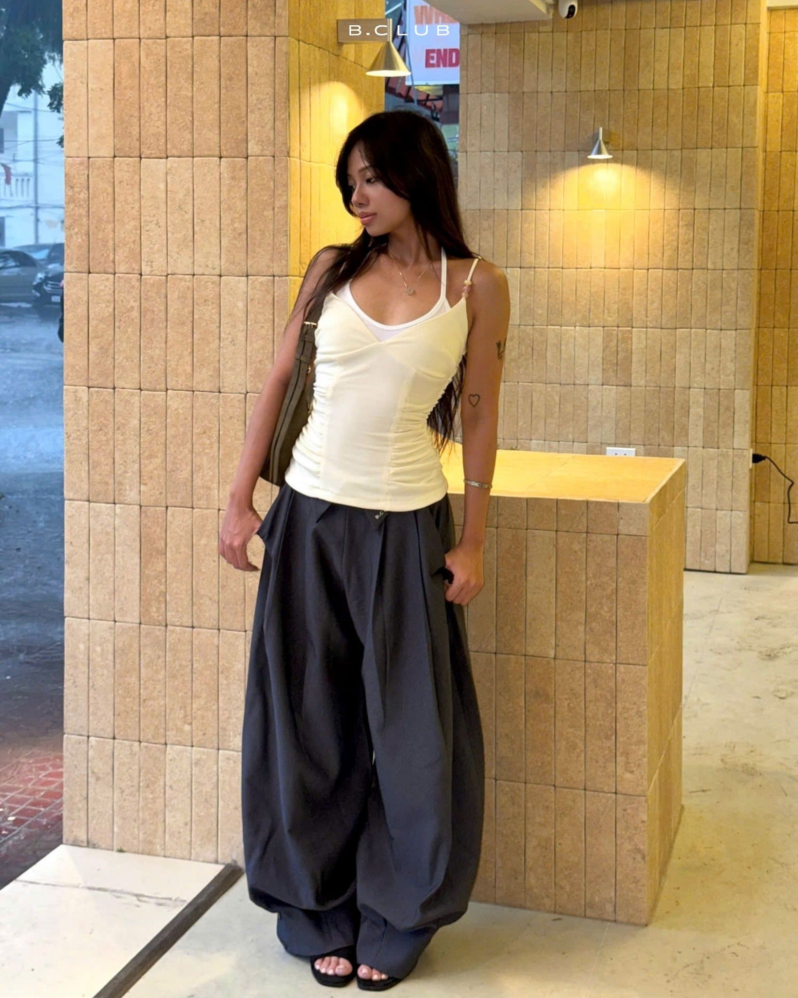 Butter Bead Layered top