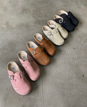 Boston Mules DirtyCoins Script Sandals