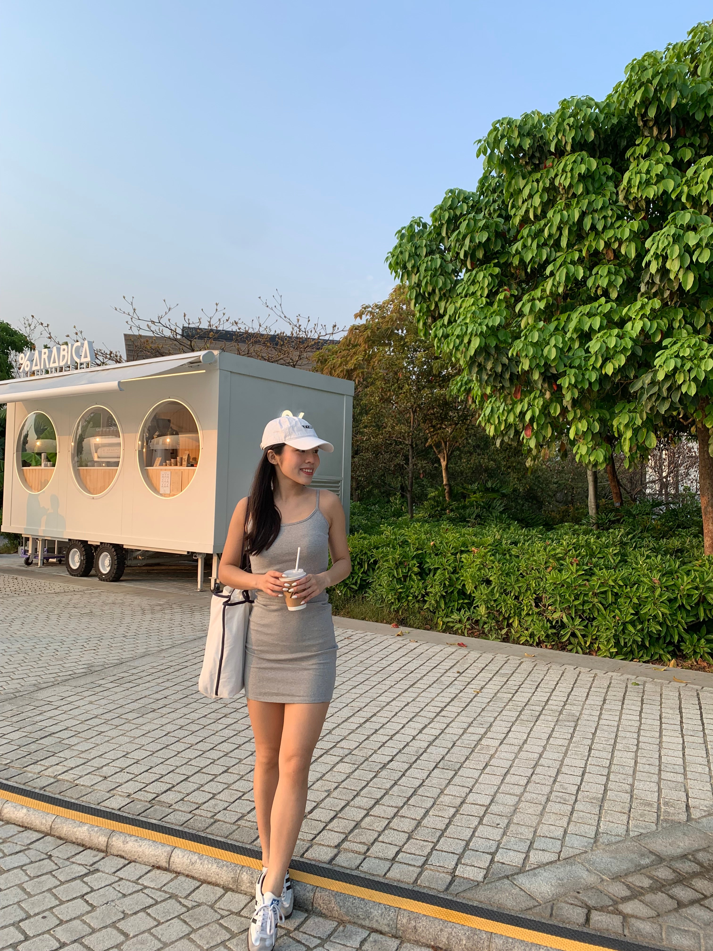 【Cleanfit必入連身短裙！】Estella Basic Solid Cami Mini Dress