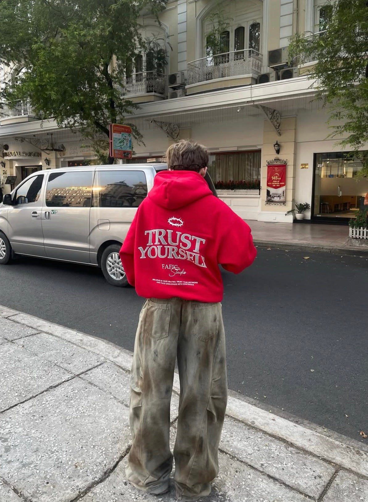 【🇻🇳越南連線】Trust Yourself 美式短版Hoodie