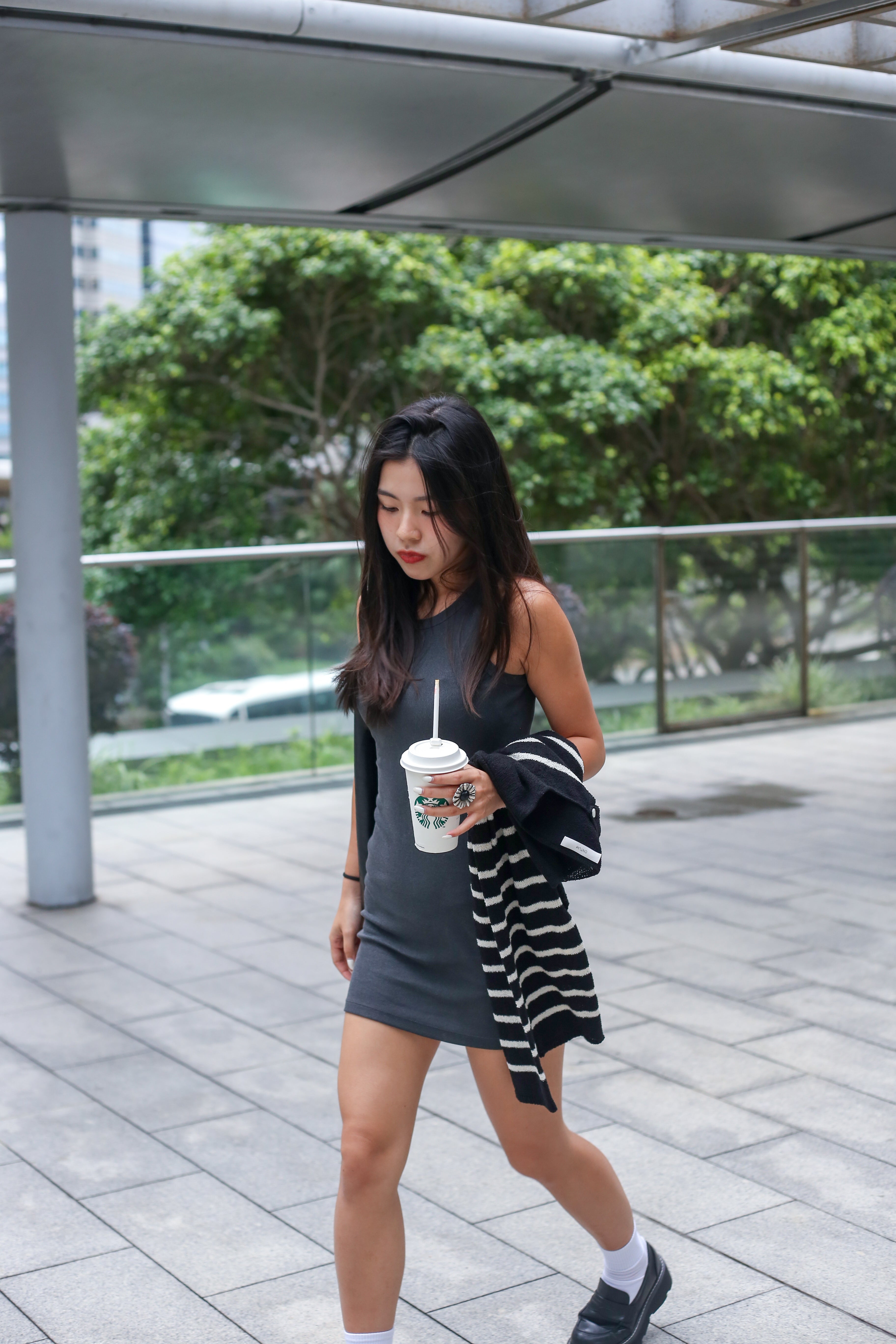 【歐美風連身短裙】Basic Solid Tank Mini Dress