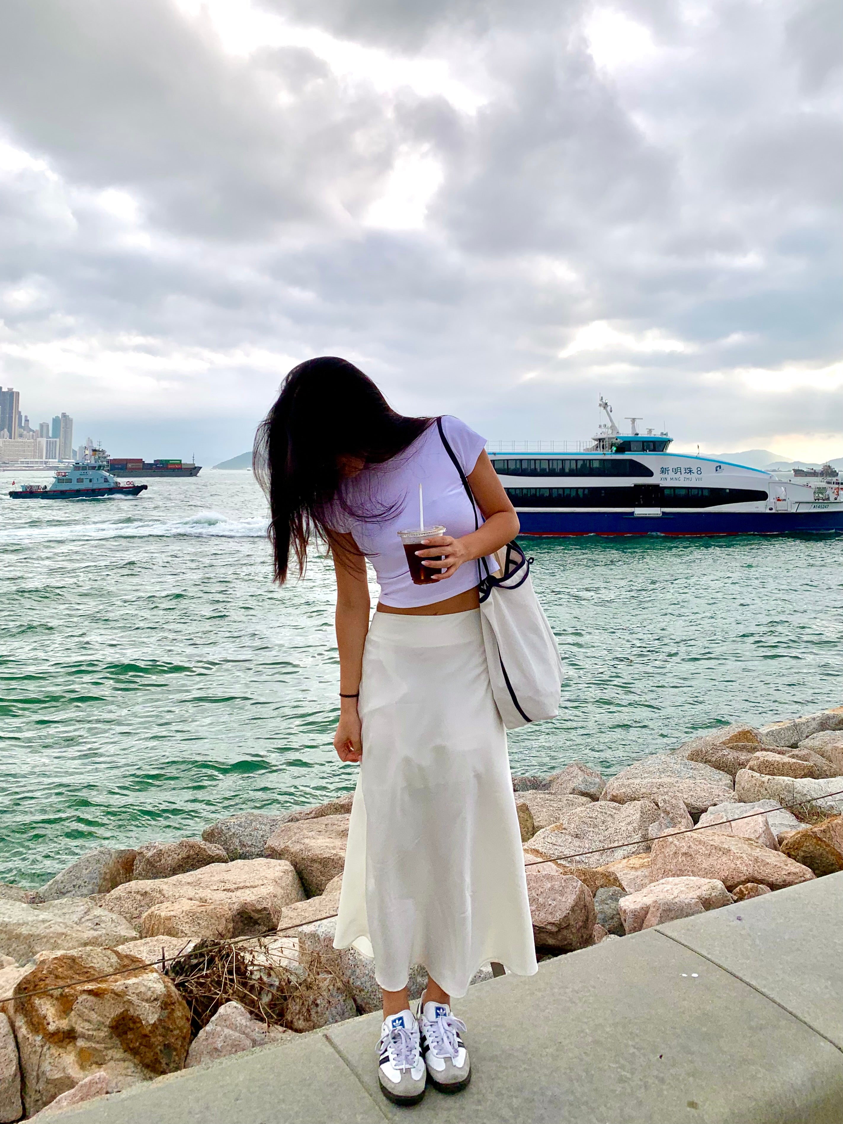 【歐美法式女孩必備Satin魚尾裙】Satin Silky Mermaid Maxi Skirt