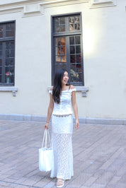 【法式復古!!氣質Lace魚尾裙】Lace Mermaid Maxi Dress