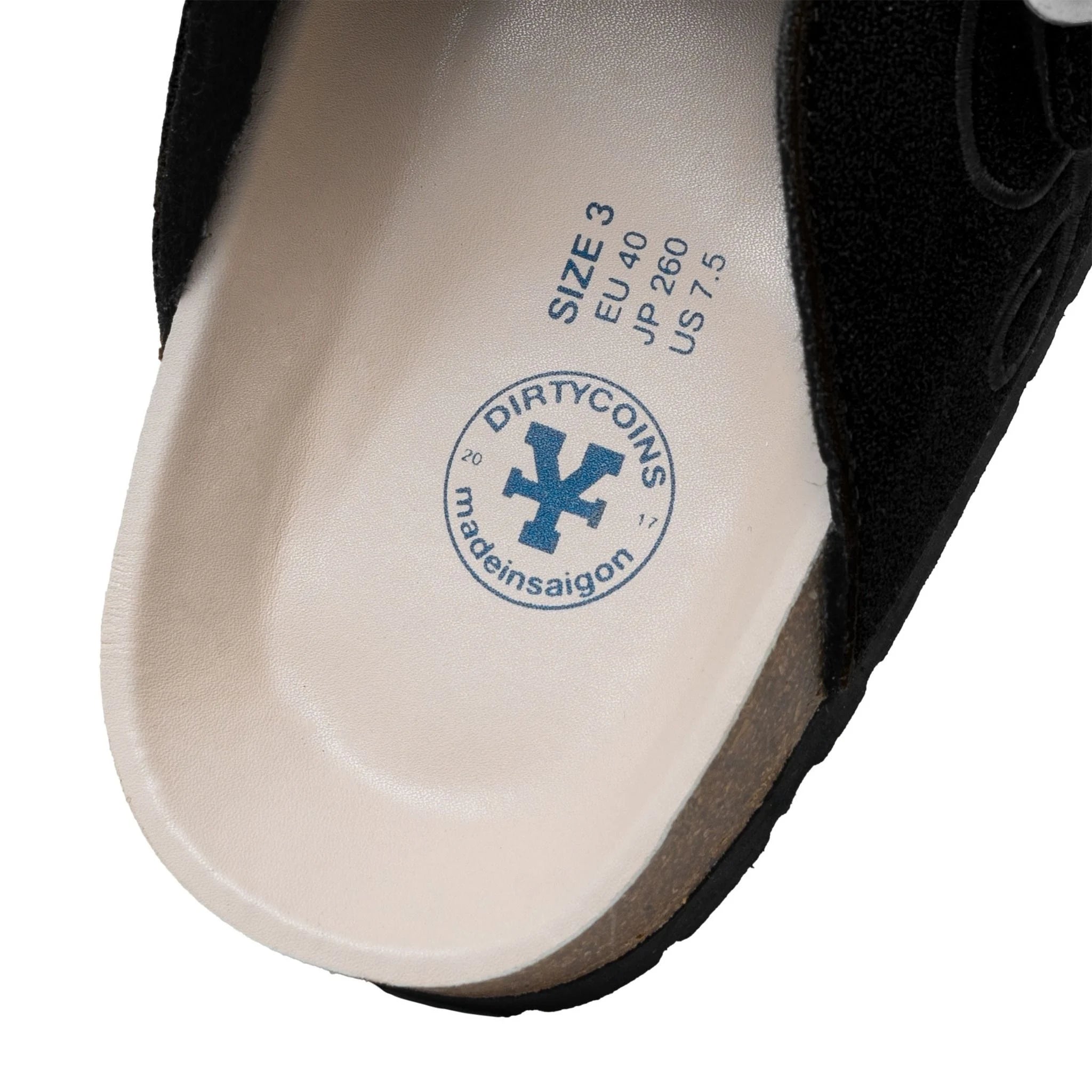 Boston Mules DirtyCoins Script Sandals