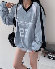 【情侶衫ok！｜4色入】Space Force Nylon Sweater