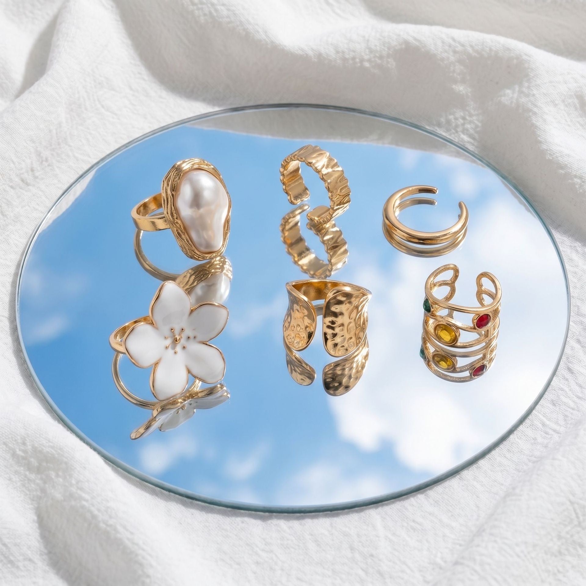 【大熱Comeback!!!】Summer Girlie Ring Set
