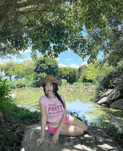 【🇻🇳越南連線】I AM TOO PRETTY Crop Top