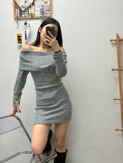 Remi Off Shoulder Long Sleeve Dress