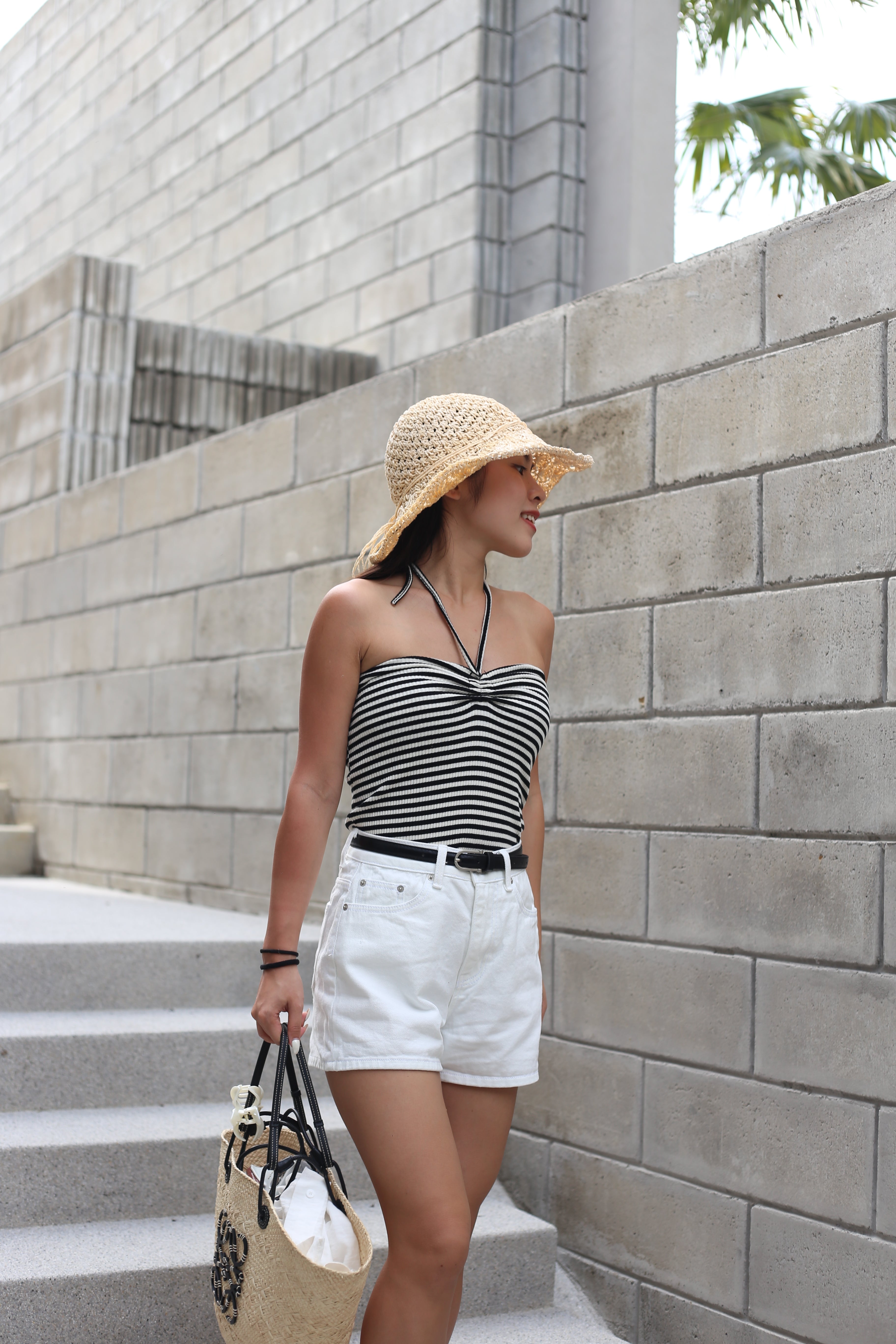 【一衣两穿~平價解鎖高級感】Striped 2 Way Tube Top