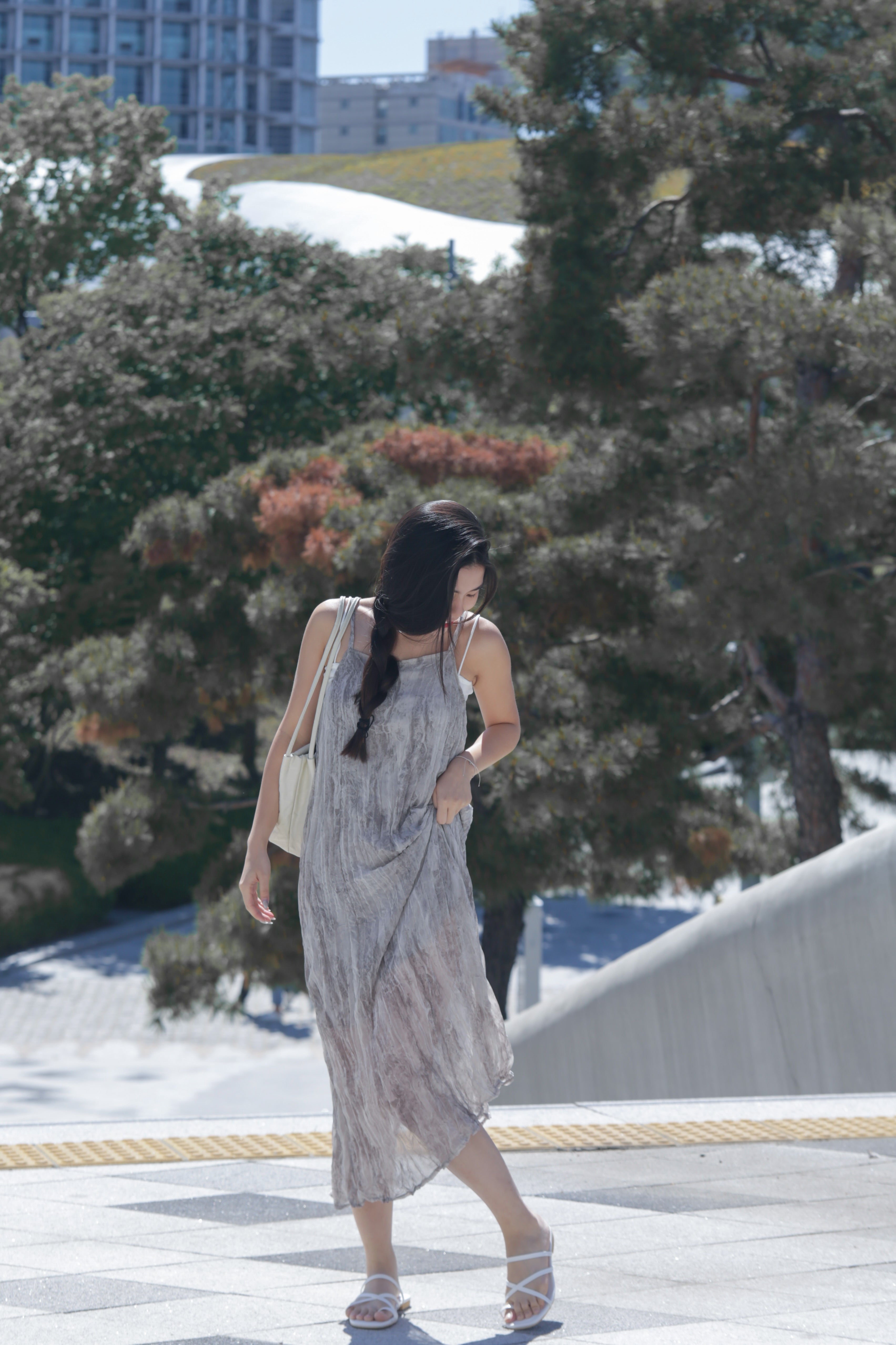 【#holidaydress系列】Nice Tie Dye Cami Dress