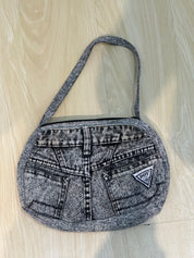 #T204 - Remade Denim Shoulder bag