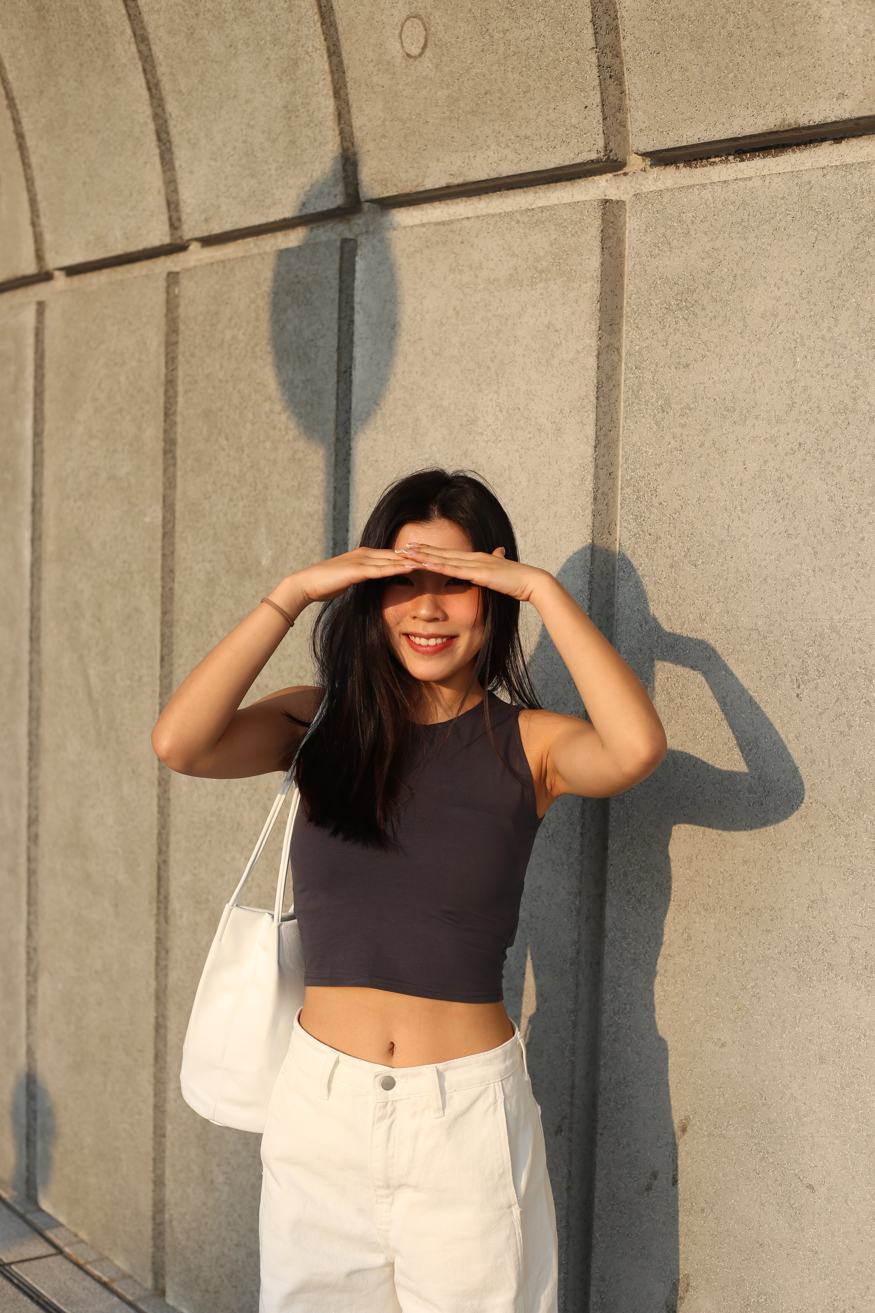 【夏日清爽入膊背心! 無束縛】Basic Solid Crop Tank Top