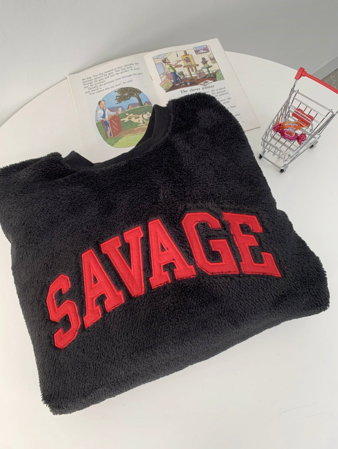 【情侶裝ok!!】Savage Fluffy Hoodies