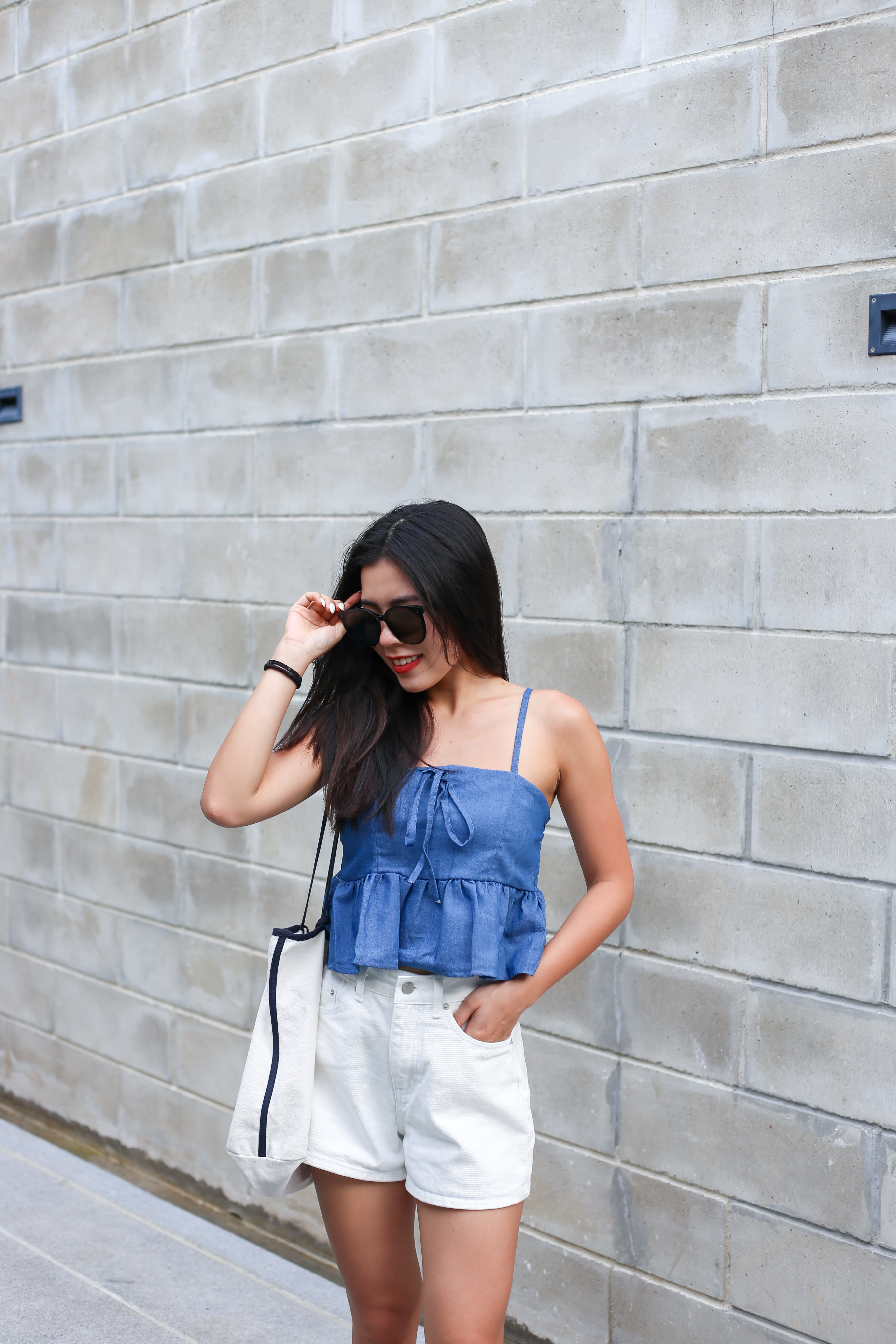 【經典百搭小白褲】Everyday White Denim Shorts