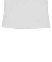 LUV IS TRUE SU LOGO HALTER NECK TOP