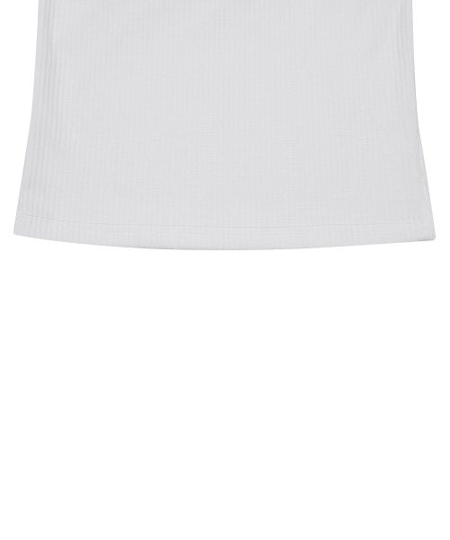 LUV IS TRUE SU LOGO HALTER NECK TOP