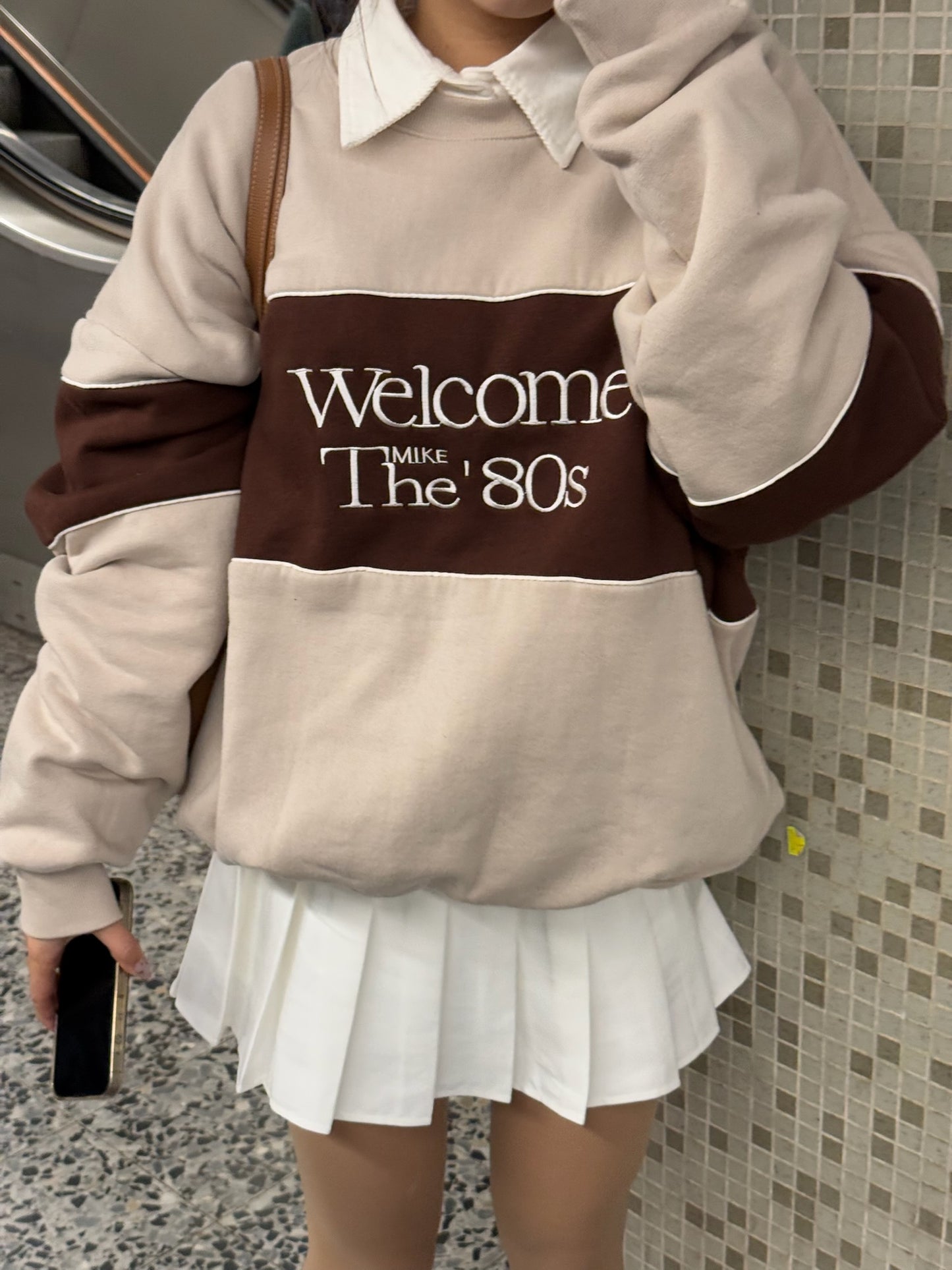 【校園風衛衣！】Welcome The 80S Crew Neck Sweater