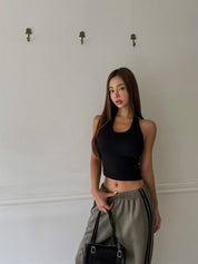【✔️PAD｜$99超抵價！】Basic Solid Halter Padded Top