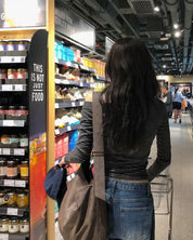 【衣櫃必備系列✨】Basic Striped Single Shoulder Top