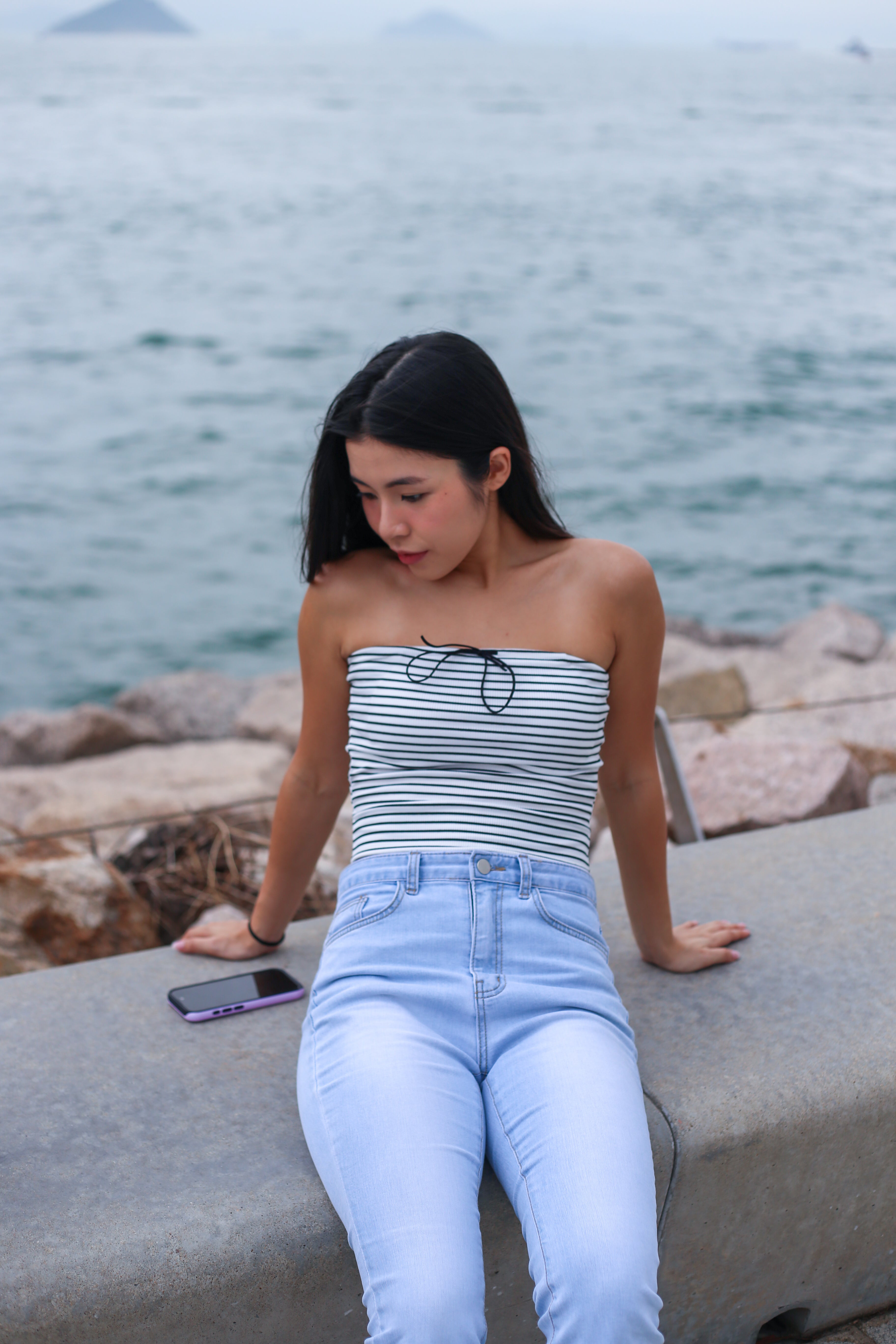 【✔️PAD｜高CP值之選】Striped Padded Tube Top