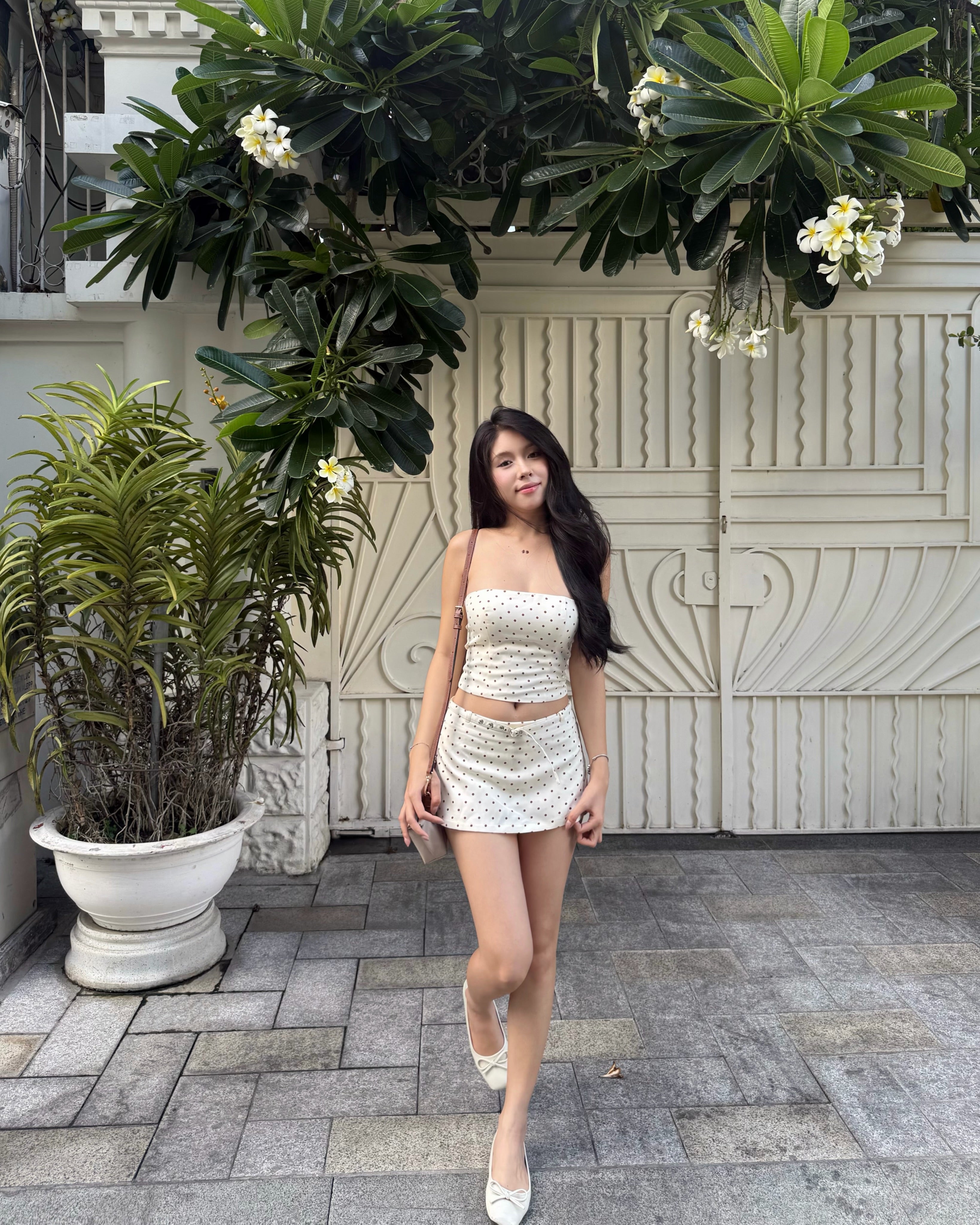 BYVEE Polka dot set
