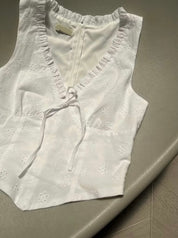 【🇻🇳越南連線】Emily V Neck Crop Top
