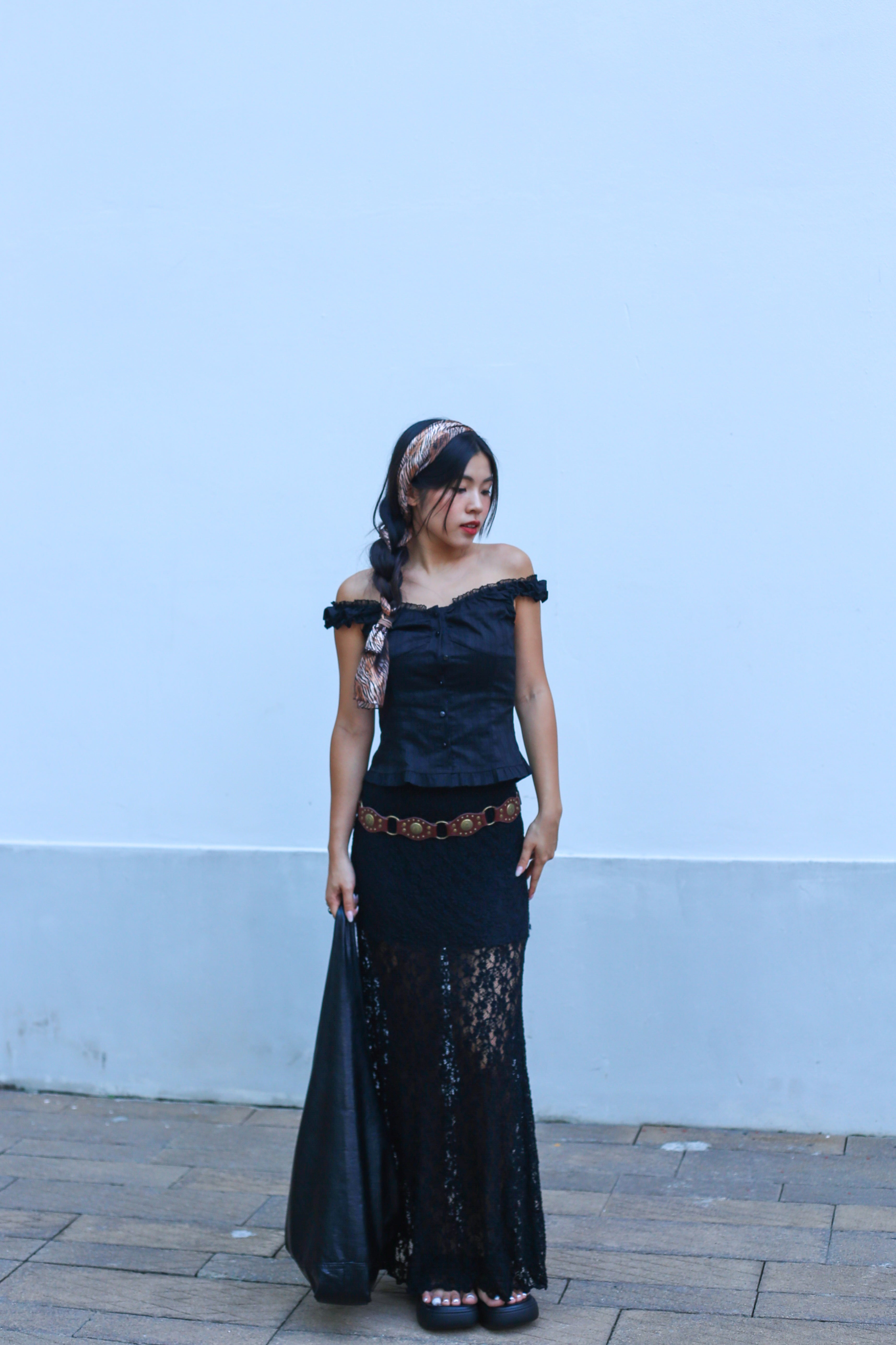 【法式復古!!氣質Lace魚尾裙】Lace Mermaid Maxi Dress