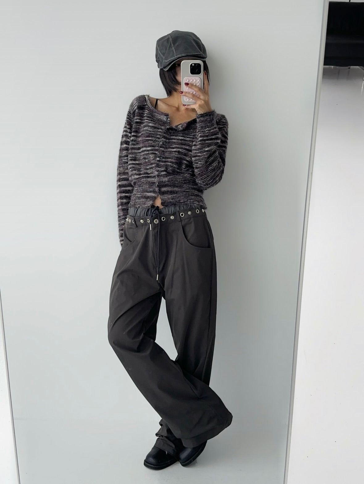 【海馬毛毛V領冷衫】Fluffy V Neck Cardigan