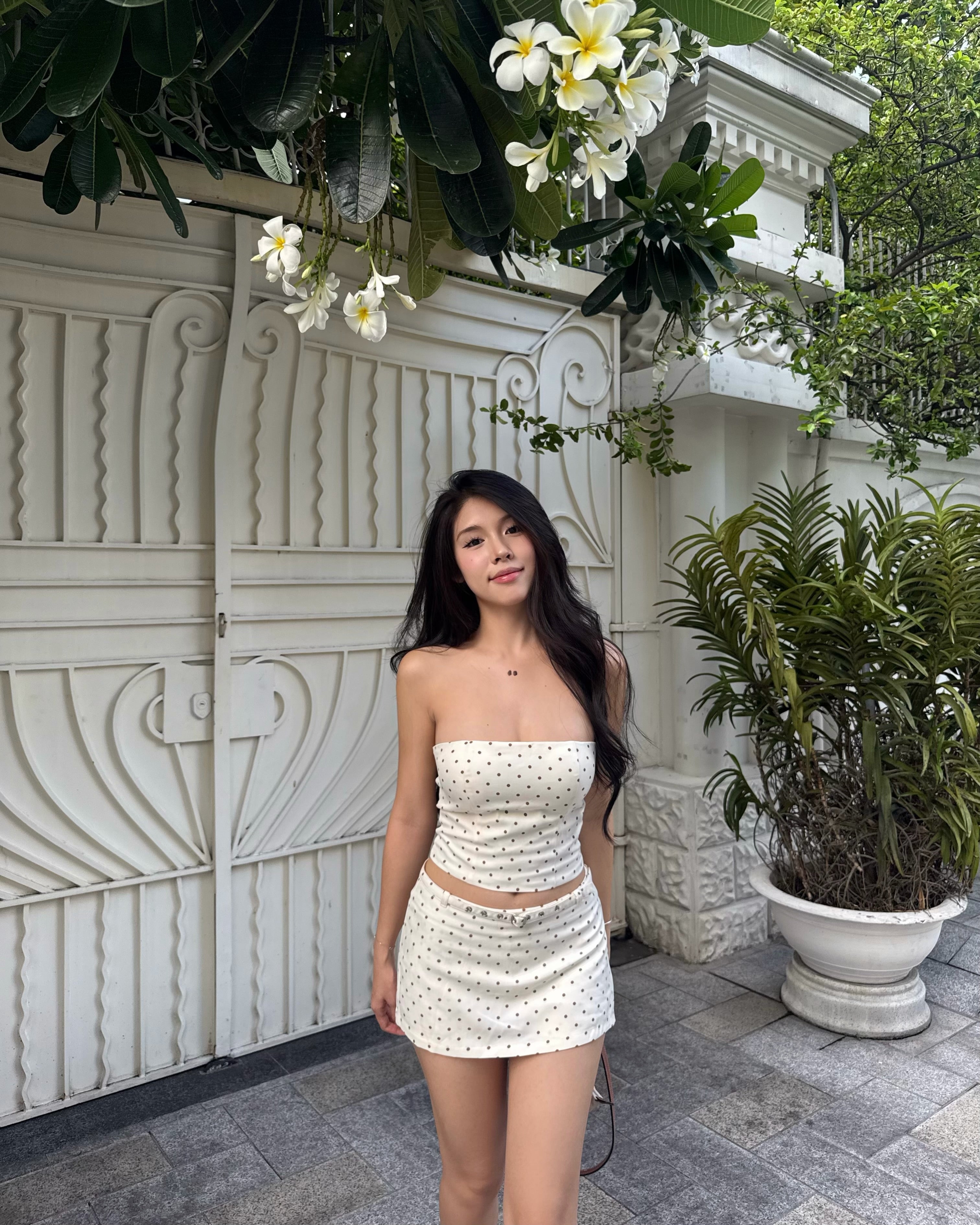 BYVEE Polka dot set