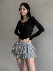 【小性感蛋糕短裙🎂】Kenia Ruffle Mini Skort