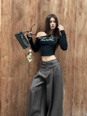 EMERALD wide leg pants