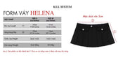 HELENA Pleated skirt