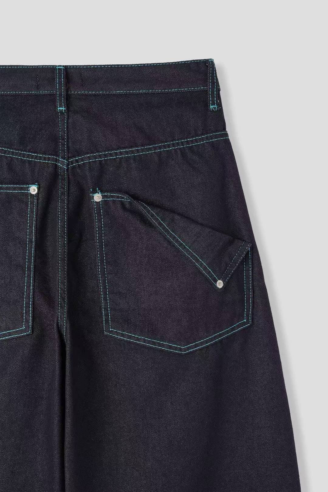 【大熱彎刀褲❤️‍🔥】Flip Pocket Barrel Jeans