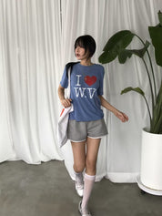 【春夏必備！】I Love Wave T Shirt