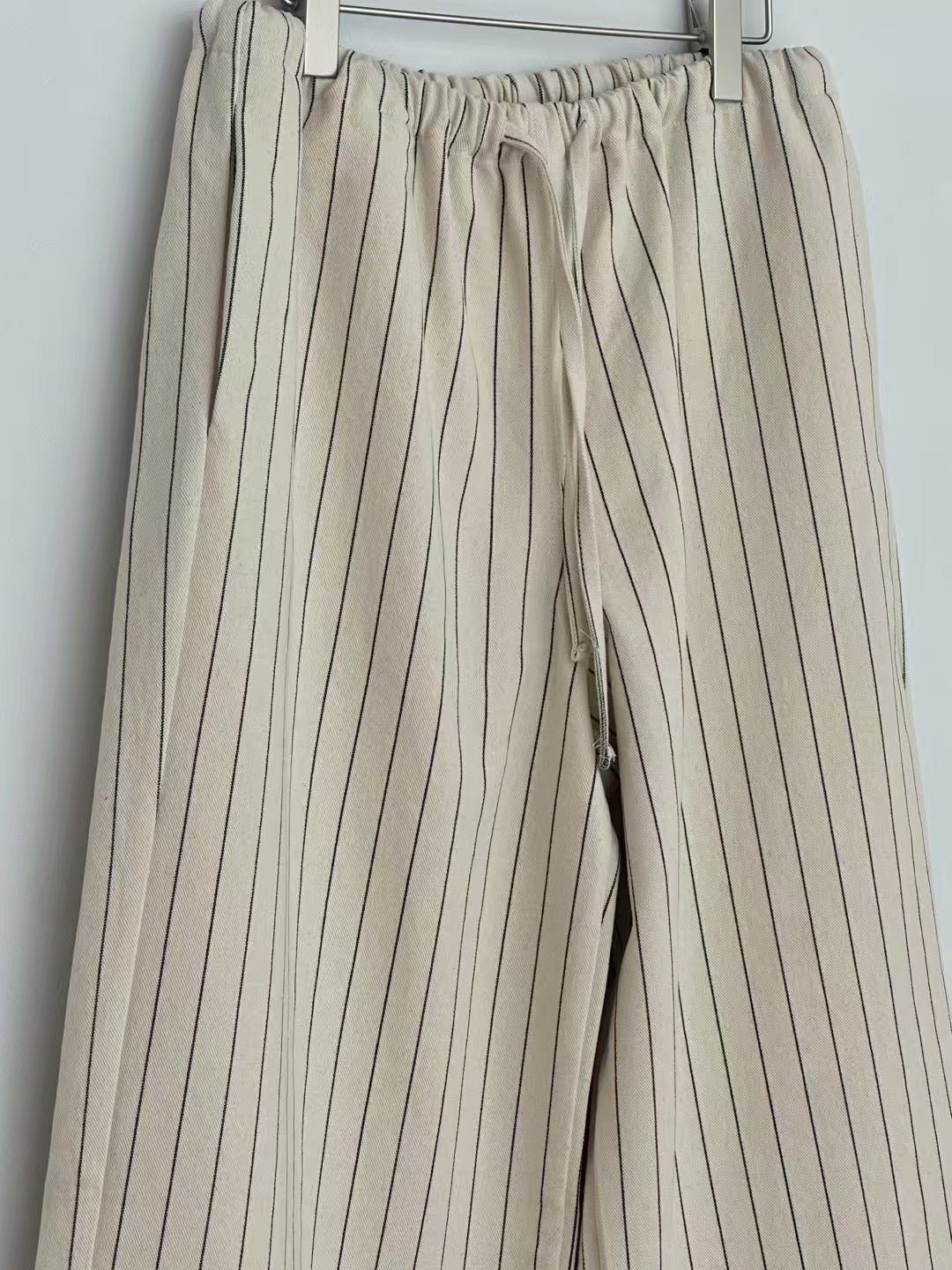 【顯腳長！知性直腳細條紋長褲】Striped Cozy Pants