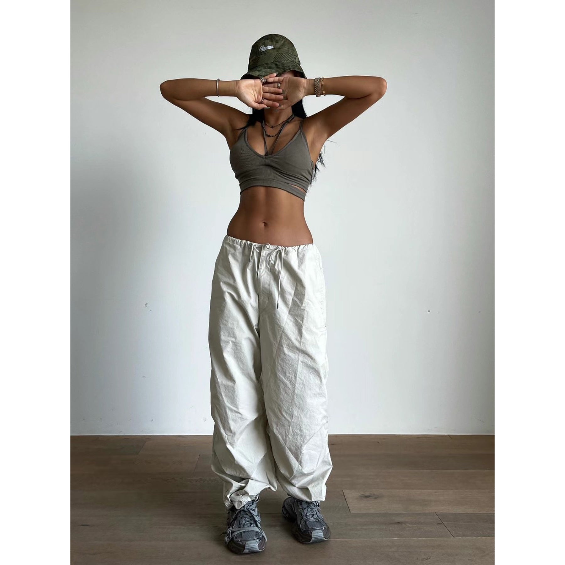 Ulla Solid Ballon Pants