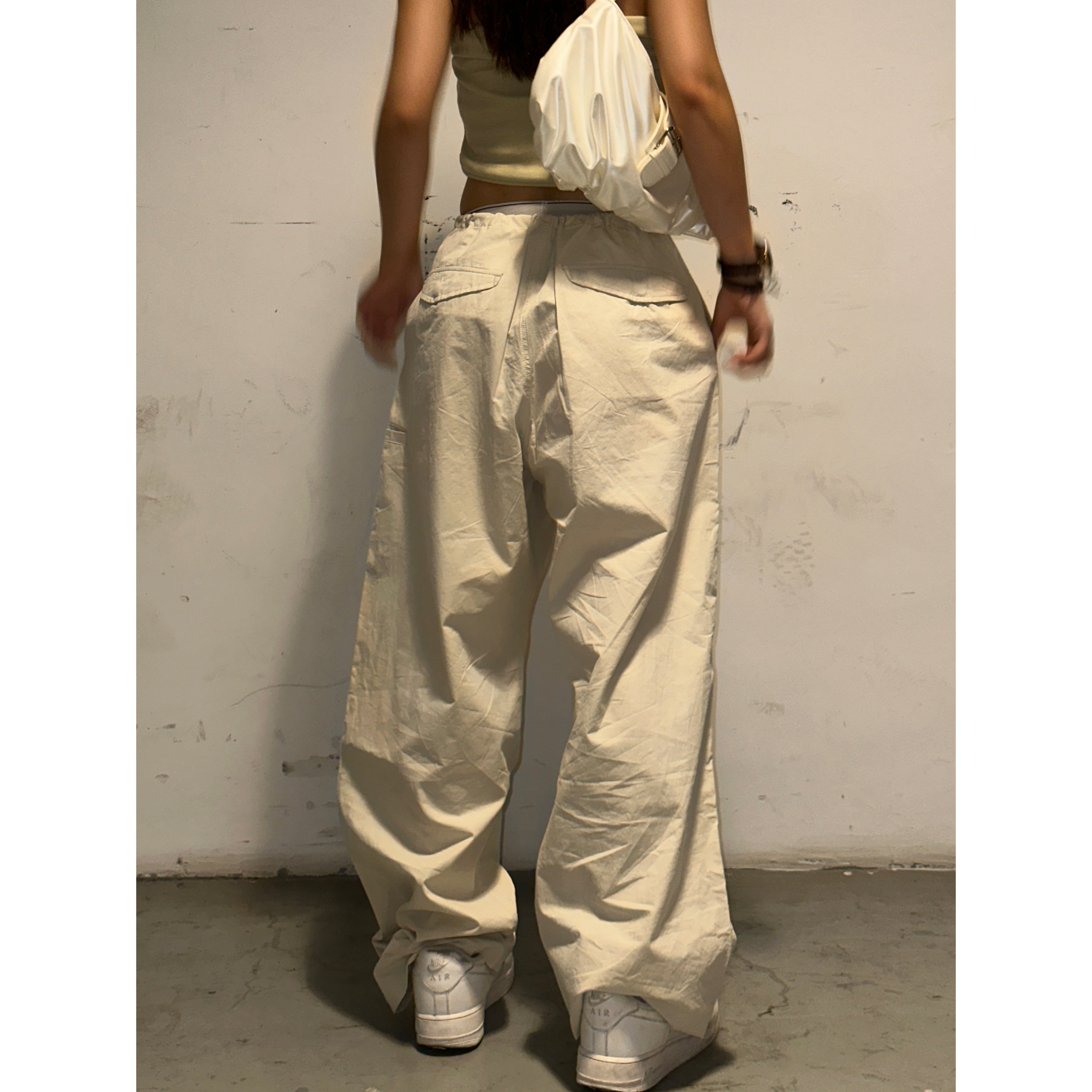 Ulla Solid Ballon Pants