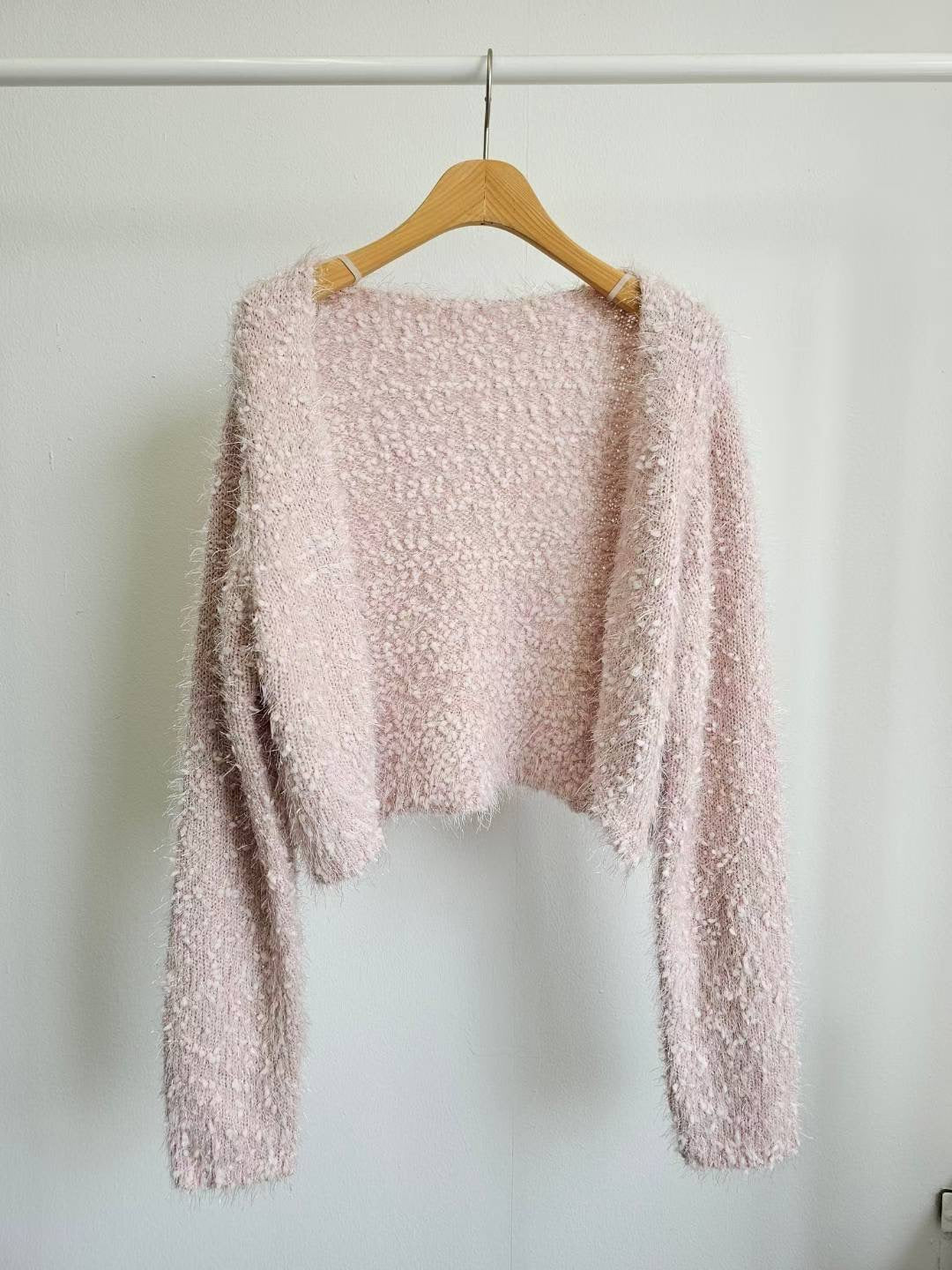 【初秋必備針織粒粒外套】Elene Solid Textured Cardigan