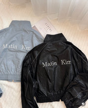 【🇰🇷韓國連線】MATIN KIM MATIN COATING CROP BLOUSON