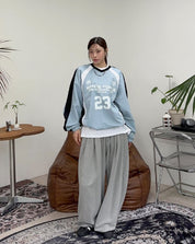【情侶衫ok！｜4色入】Space Force Nylon Sweater