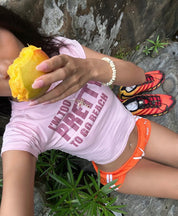 【🇻🇳越南連線】I AM TOO PRETTY Crop Top