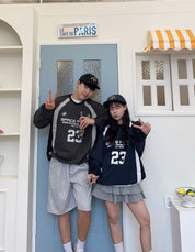 【情侶衫ok！｜4色入】Space Force Nylon Sweater