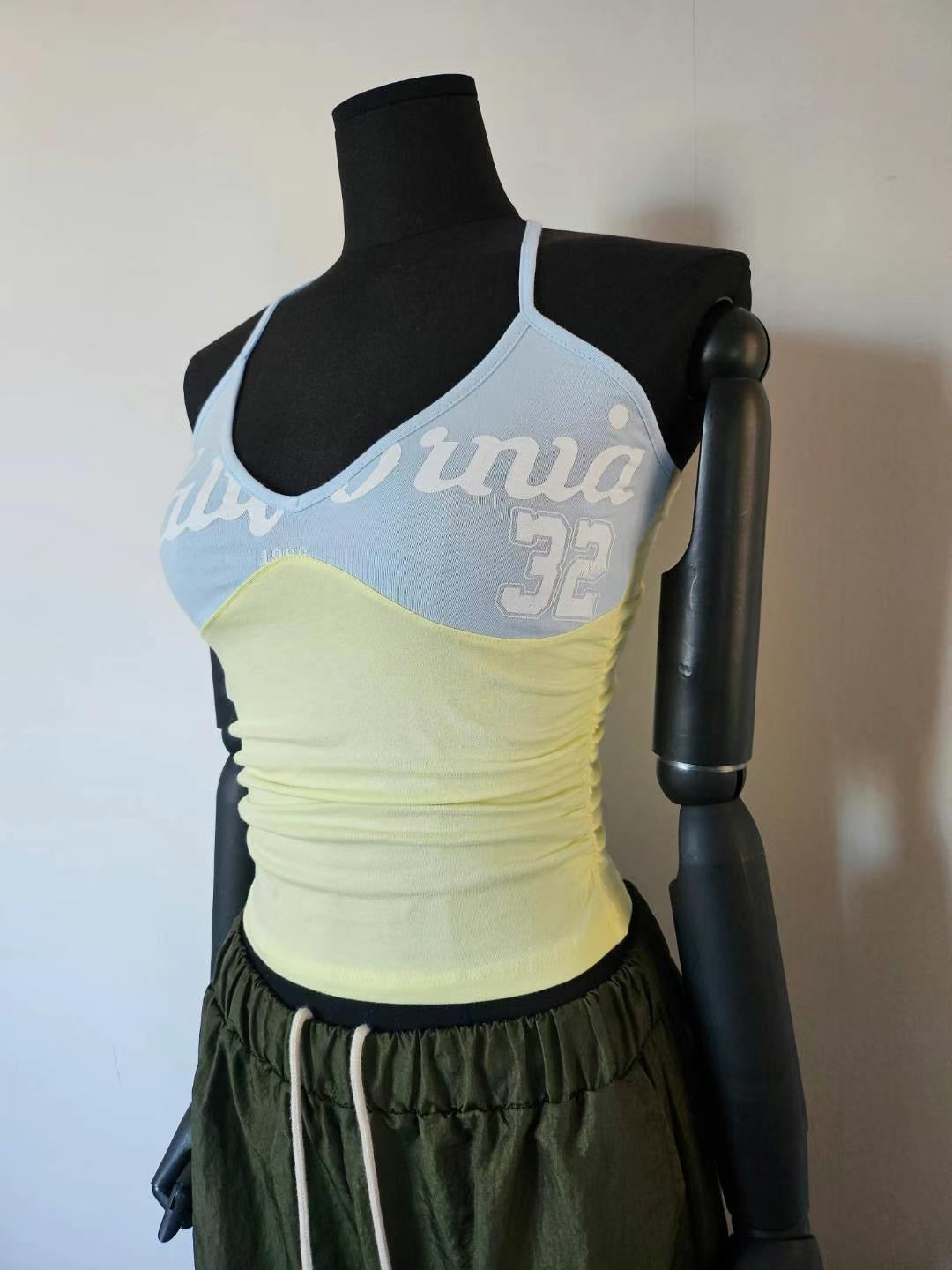 Cali Halter Crop Top
