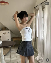 【暗花Lace Tube Top】Opal Lace Tube Top