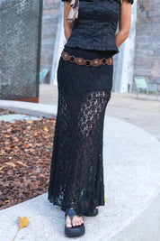 【法式復古!!氣質Lace魚尾裙】Lace Mermaid Maxi Dress