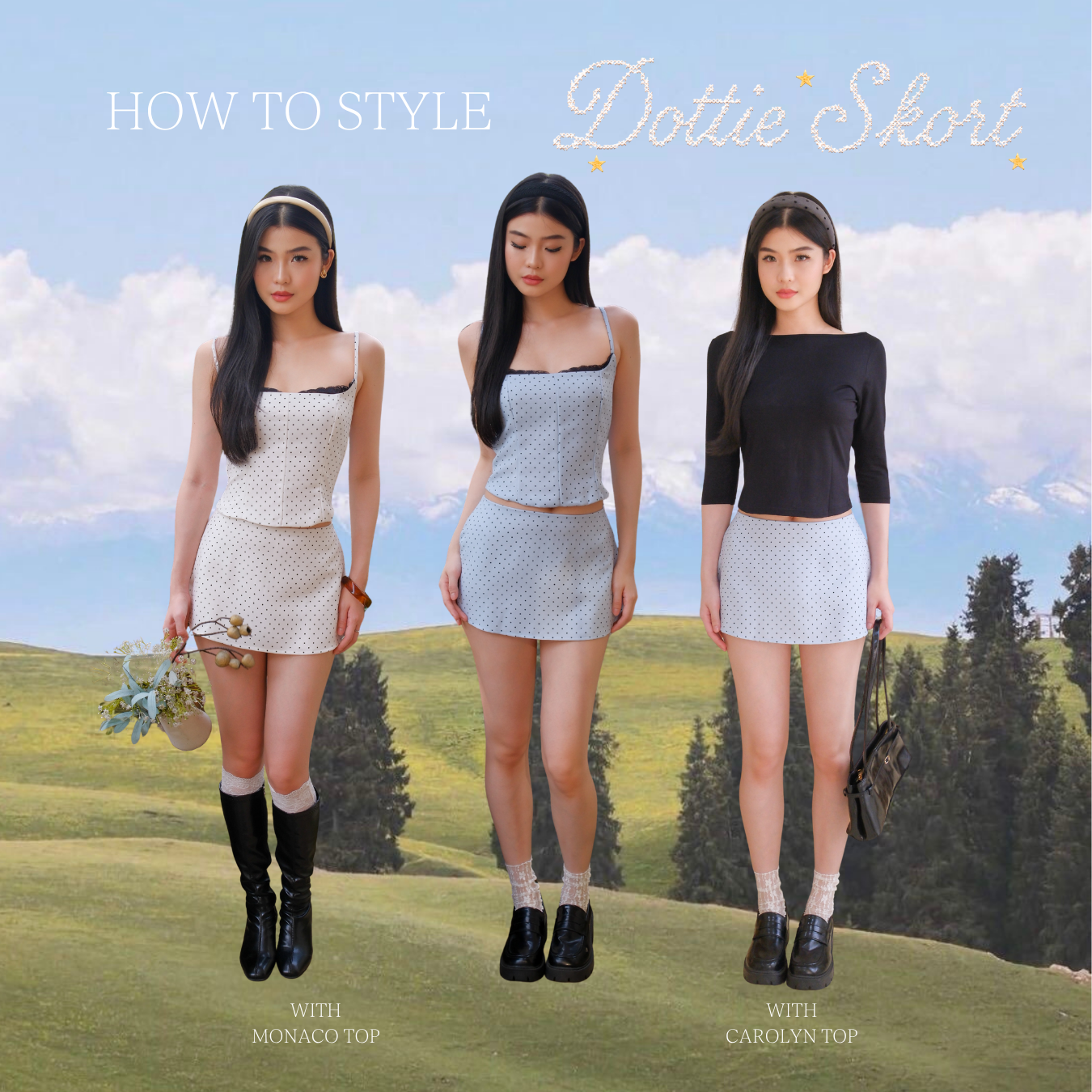 Dottie Micro Skort - 2 colours